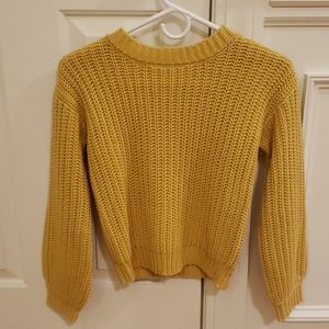 Tillys, size xs, mustard